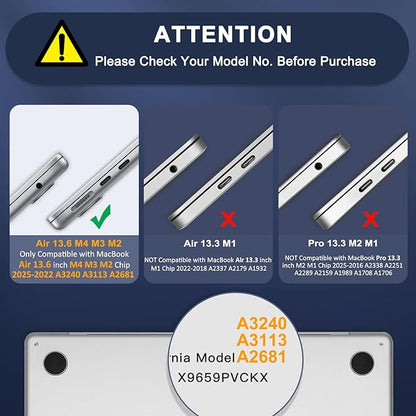 Carcasa funda para Apple MacBook Air 13.6"