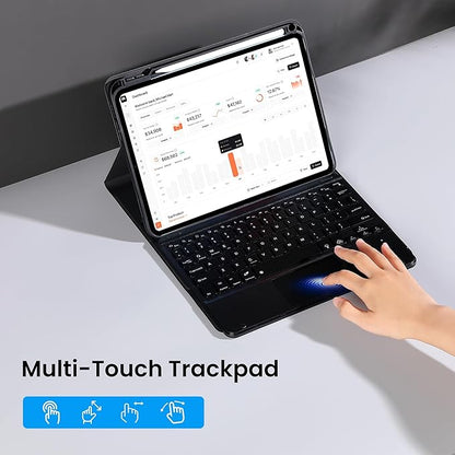 Funda estuche con teclado y touchpad para iPad 10.9" 10ma Generación