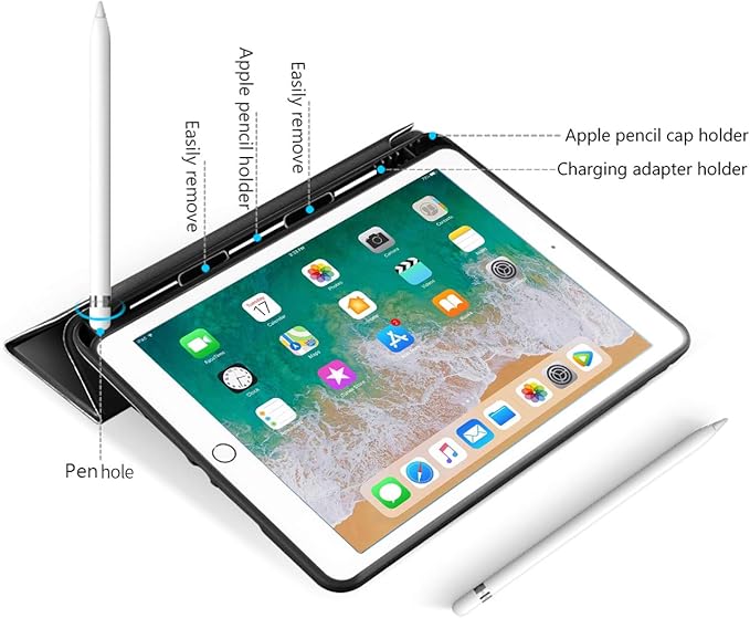 Funda Estuche para iPad 9.7" 2017/2018 5ta y 6ta Gen.