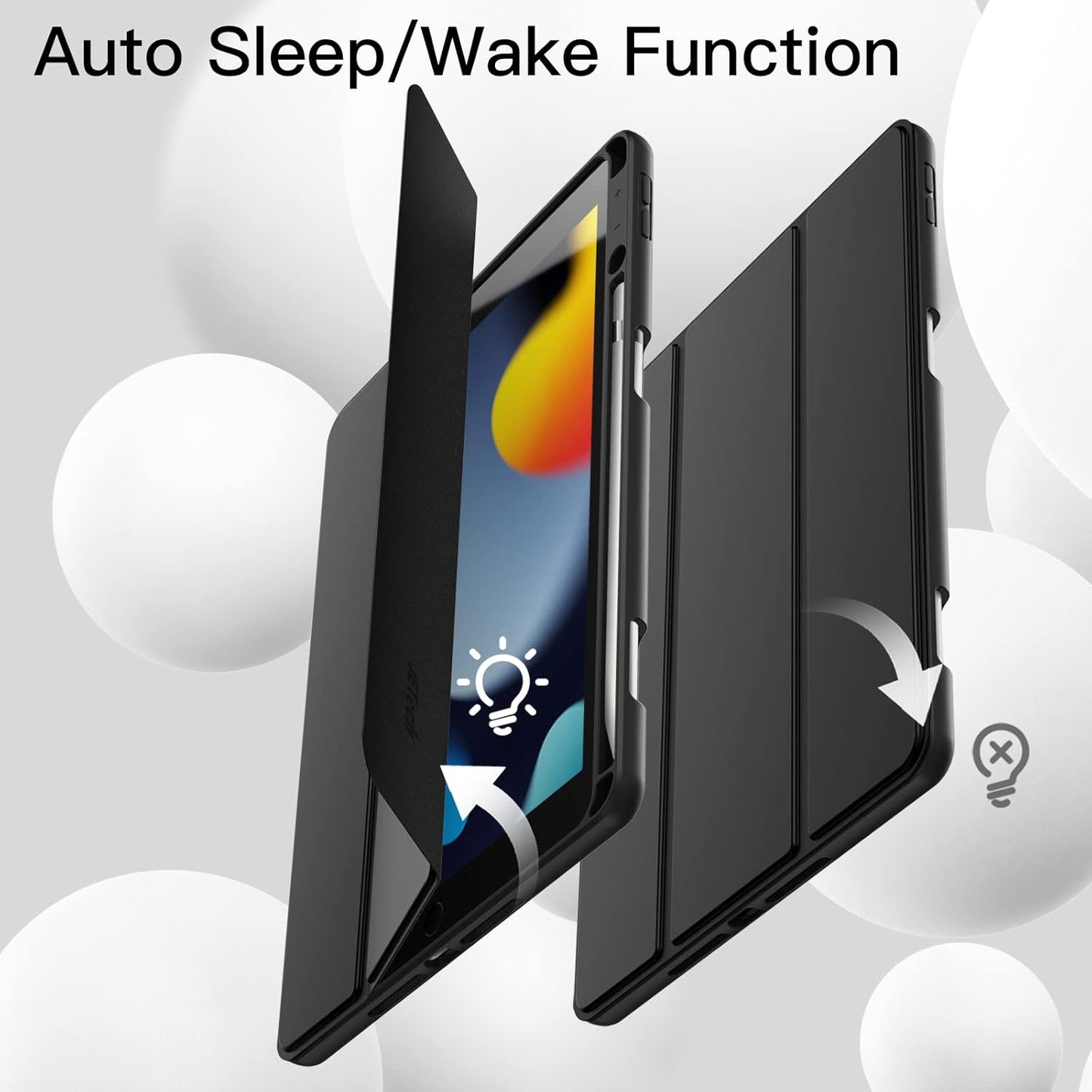 Funda Estuche para iPad 10.2" 9na/8va/7ma Generación