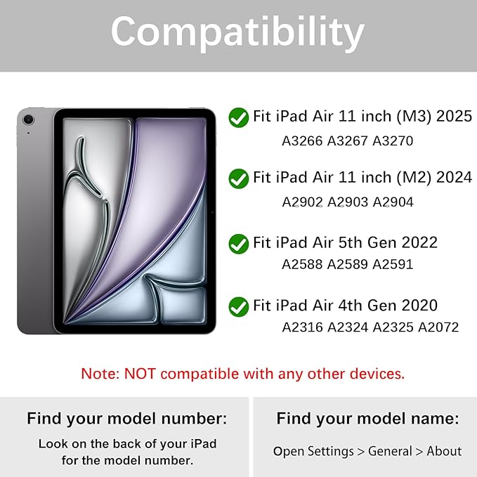 Funda Estuche para iPad Air 11" 2024 2025