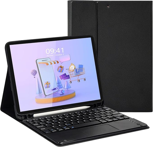 Funda estuche con teclado y touchpad para iPad Air 5ta y 4ta Gen 10.9"