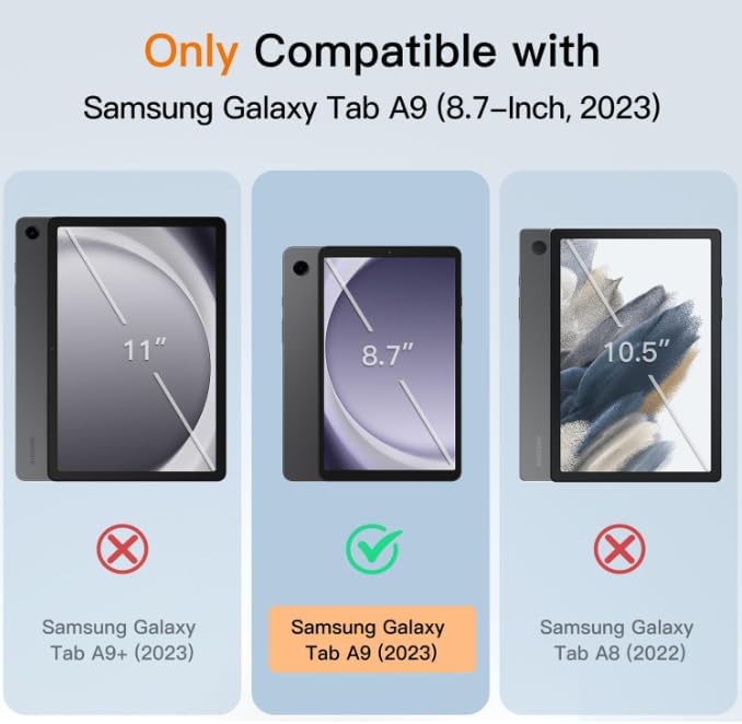 Funda Estuche para Samsung Galaxy Tab A9 8.7"